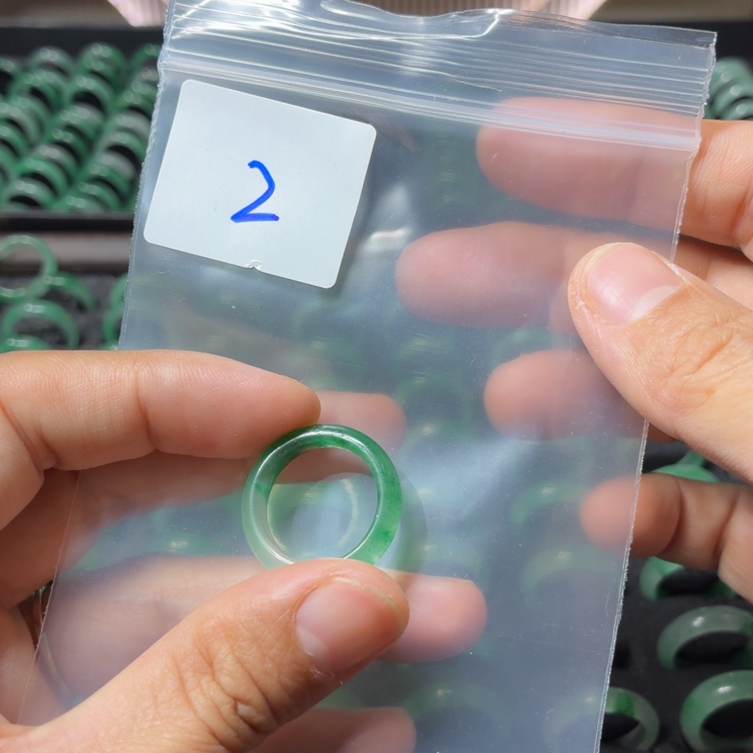 石英质玉未镶嵌14号戒指2