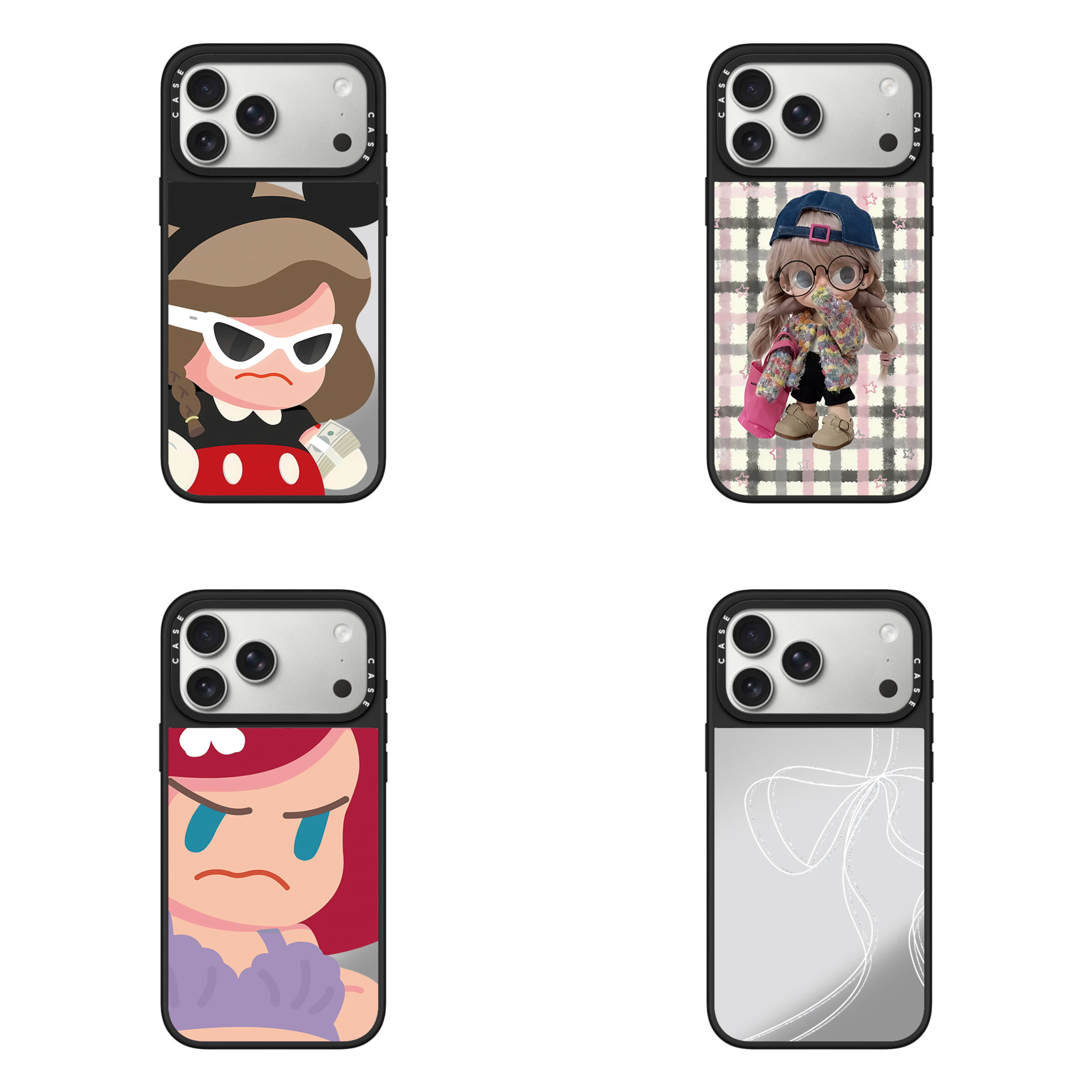 【哭娃molly嘎子姐】适用17promax保护壳全包边苹果手机壳保护套/壳