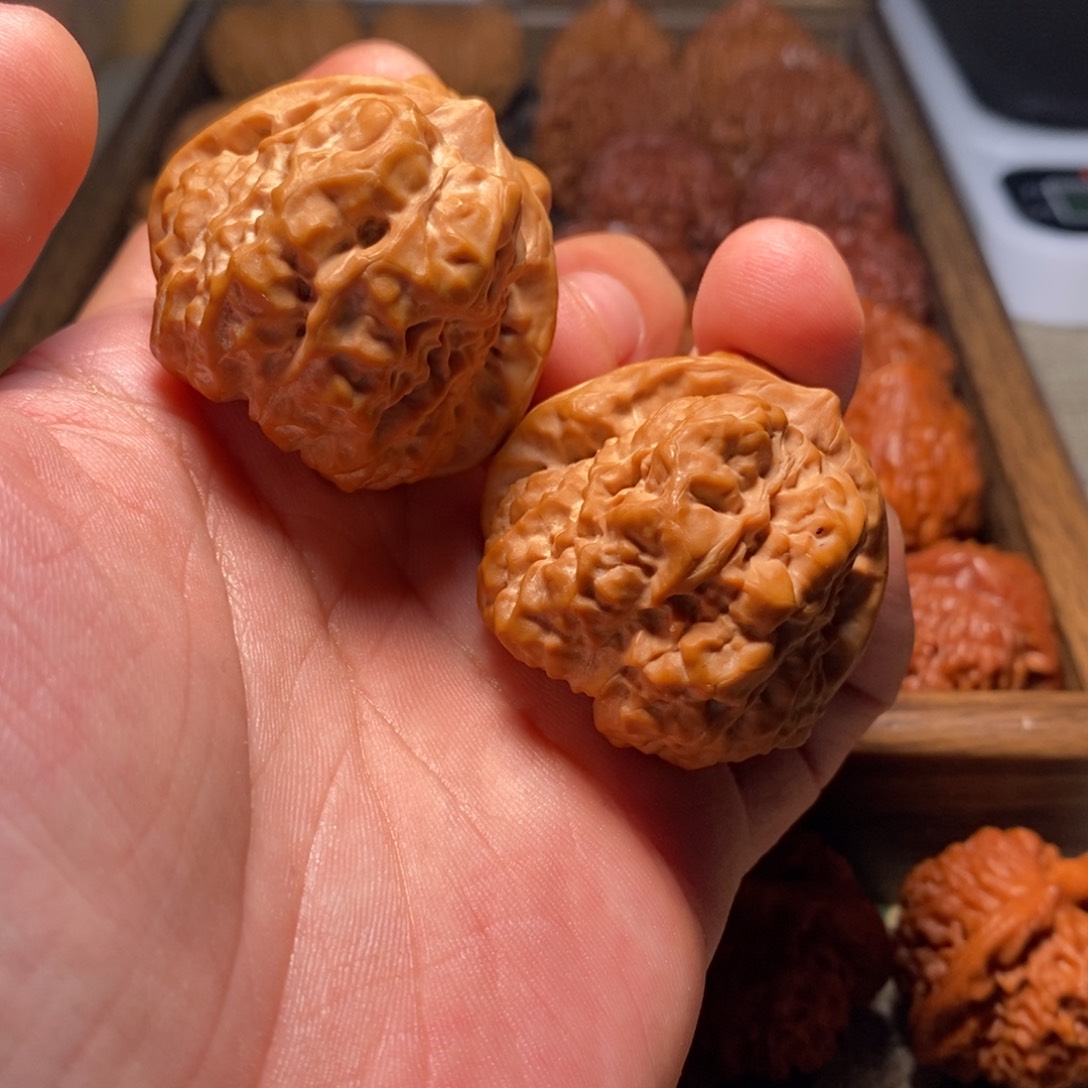 文玩核桃吊坠41尺全品蛤蟆