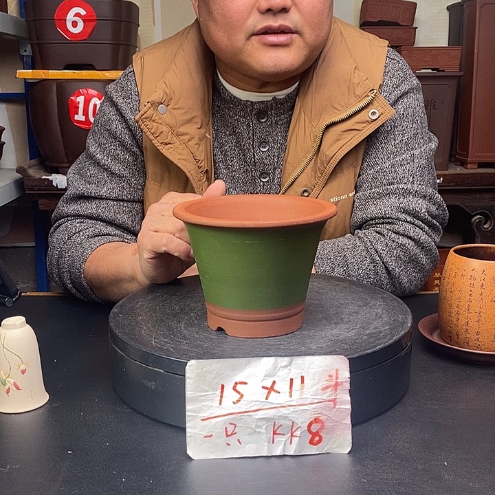 花盆紫砂货号一只K8