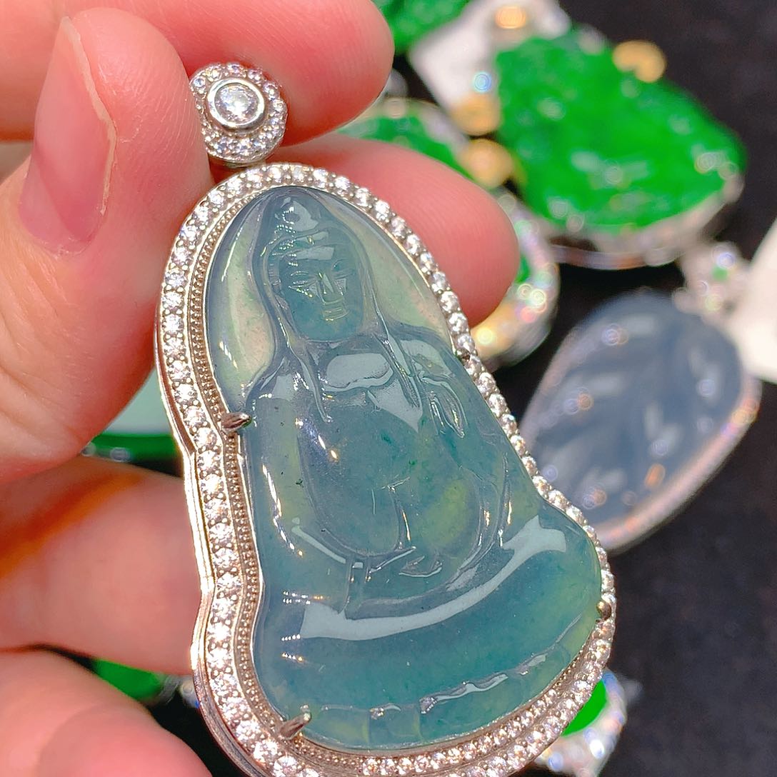 吊坠(不含链)未镶嵌翡翠翡翠