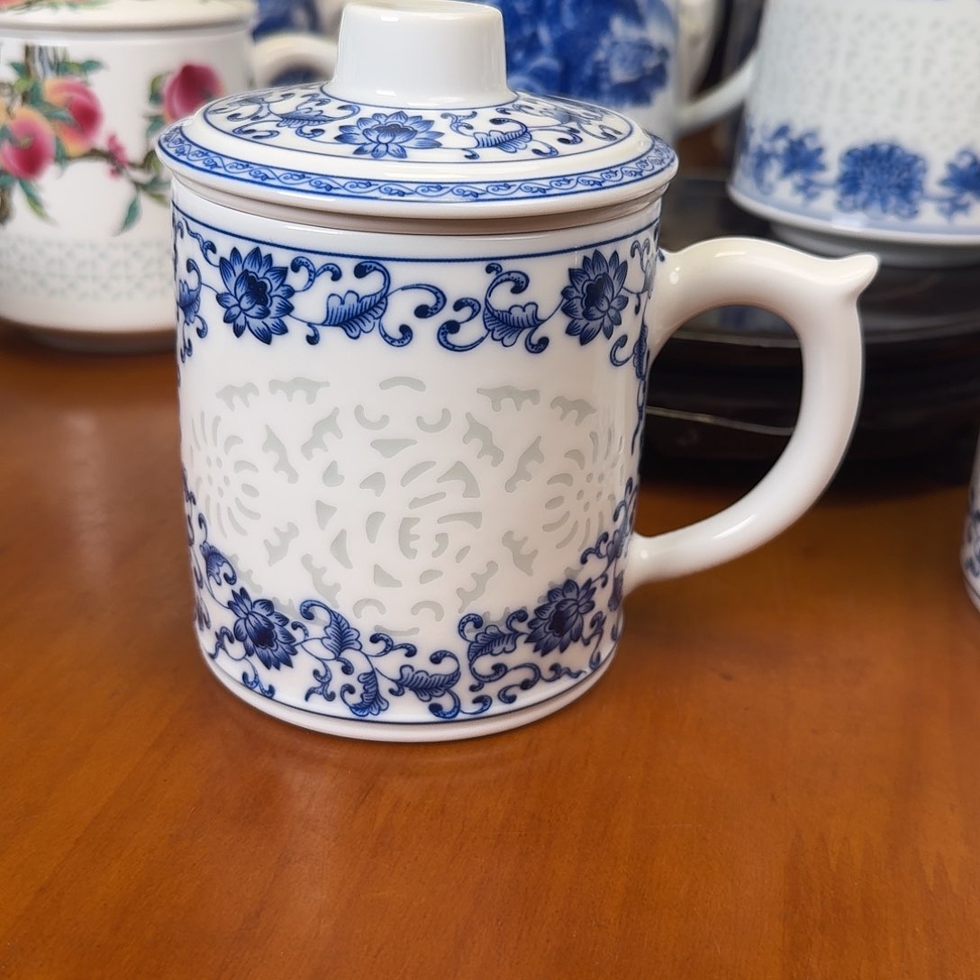 非**生景德镇陶瓷高温办公杯