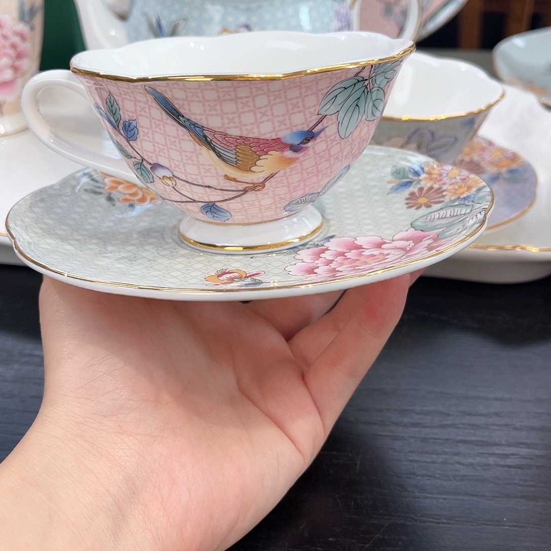 骨瓷咖啡杯碟——————————