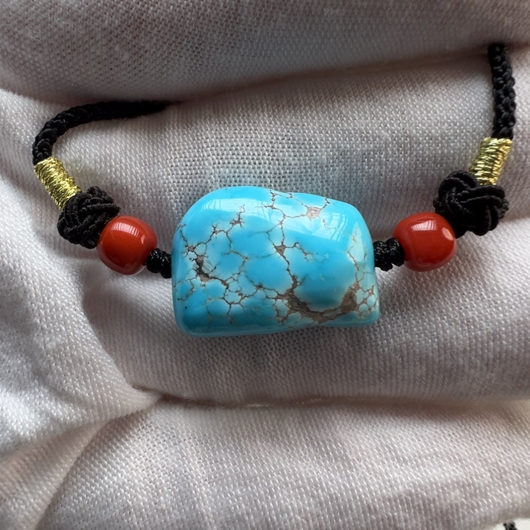 绿松石未镶嵌配饰13.3*19.5