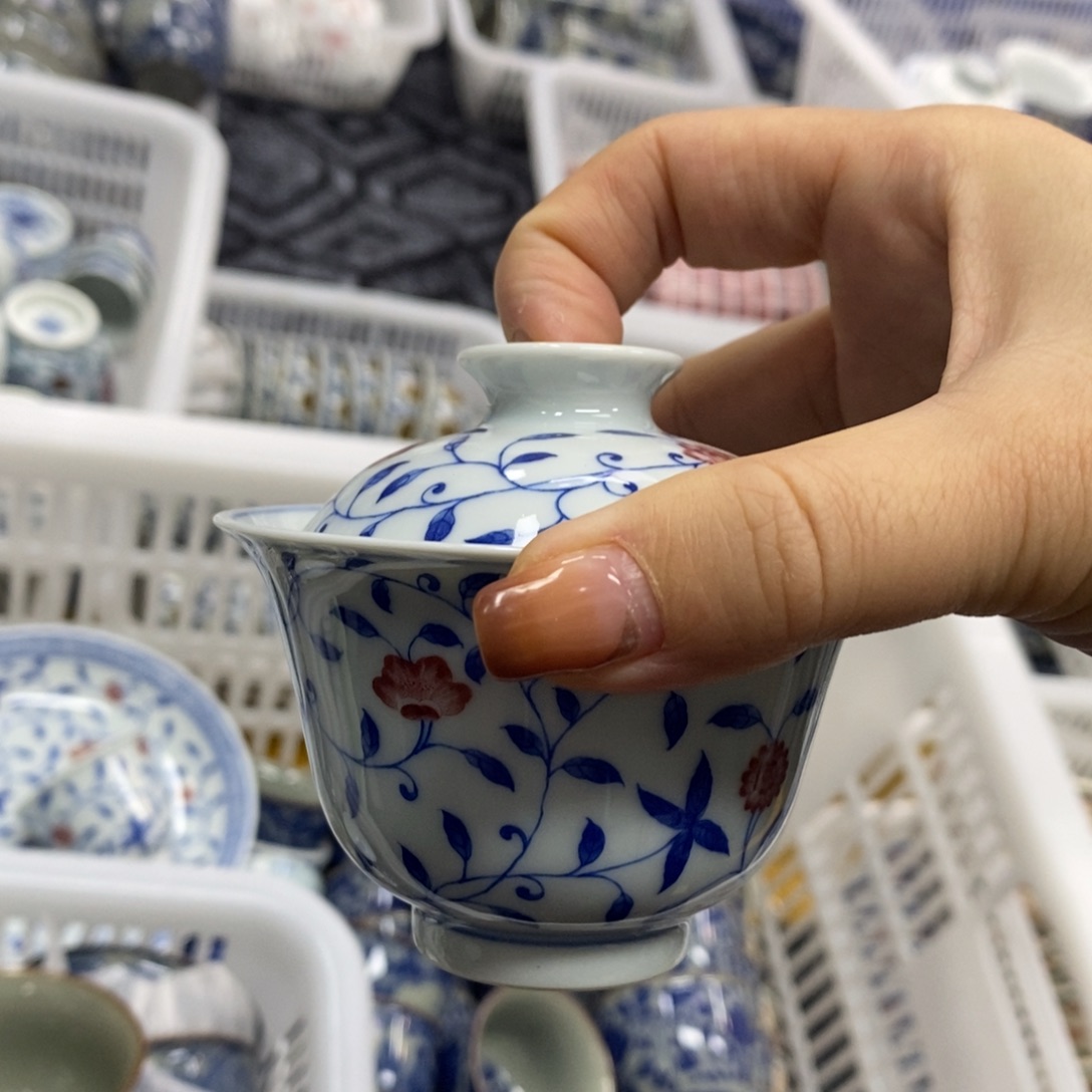 景德镇陶瓷茶具110毫升