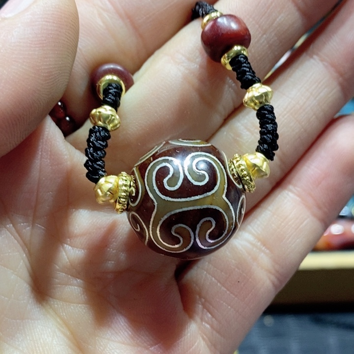 玛瑙/玉髓颈饰合金36