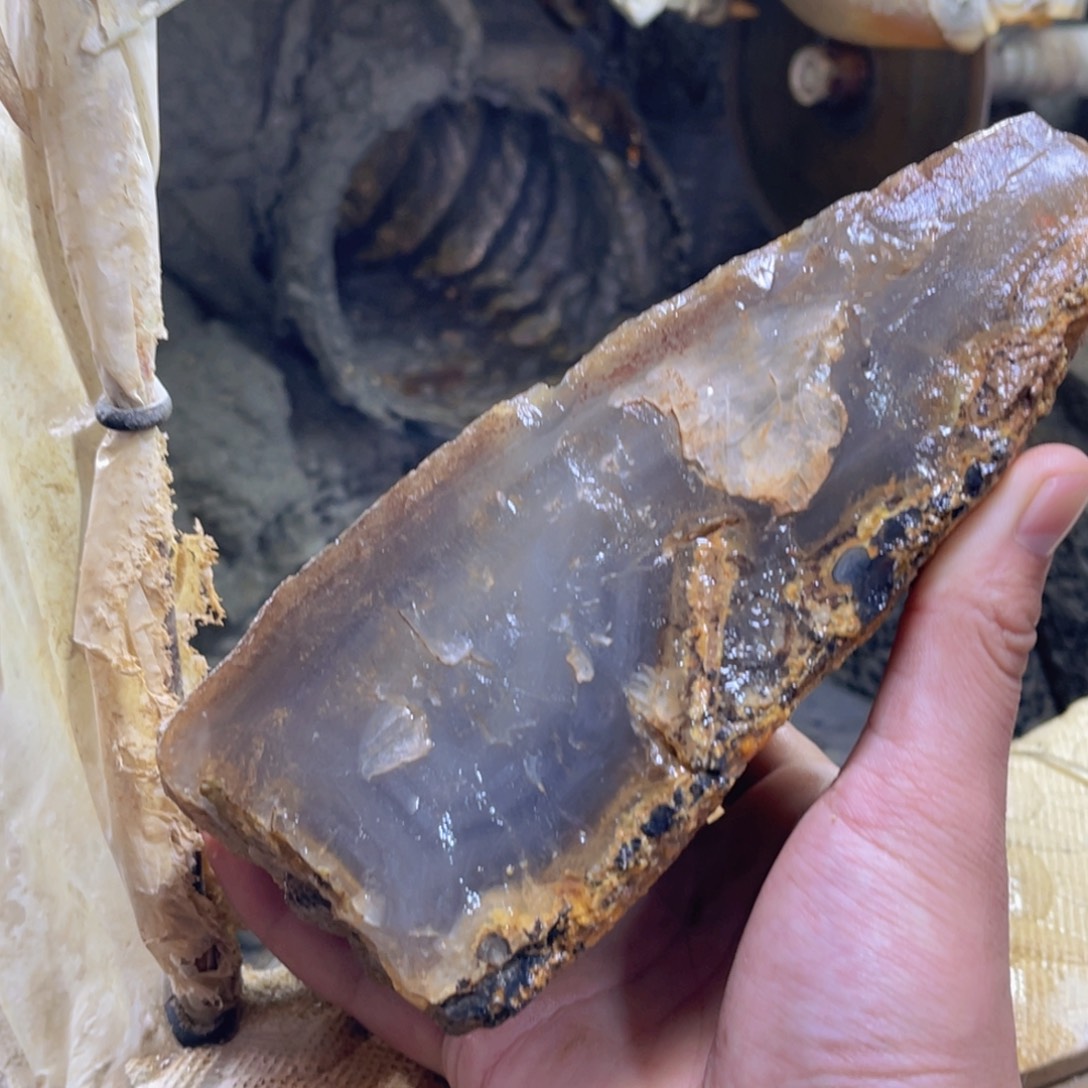 ~***~定制玛瑙天然玛瑙手镯原石