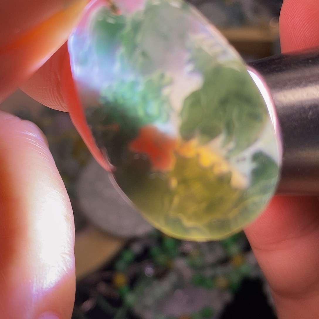 颈饰未镶嵌翡翠天然翡翠