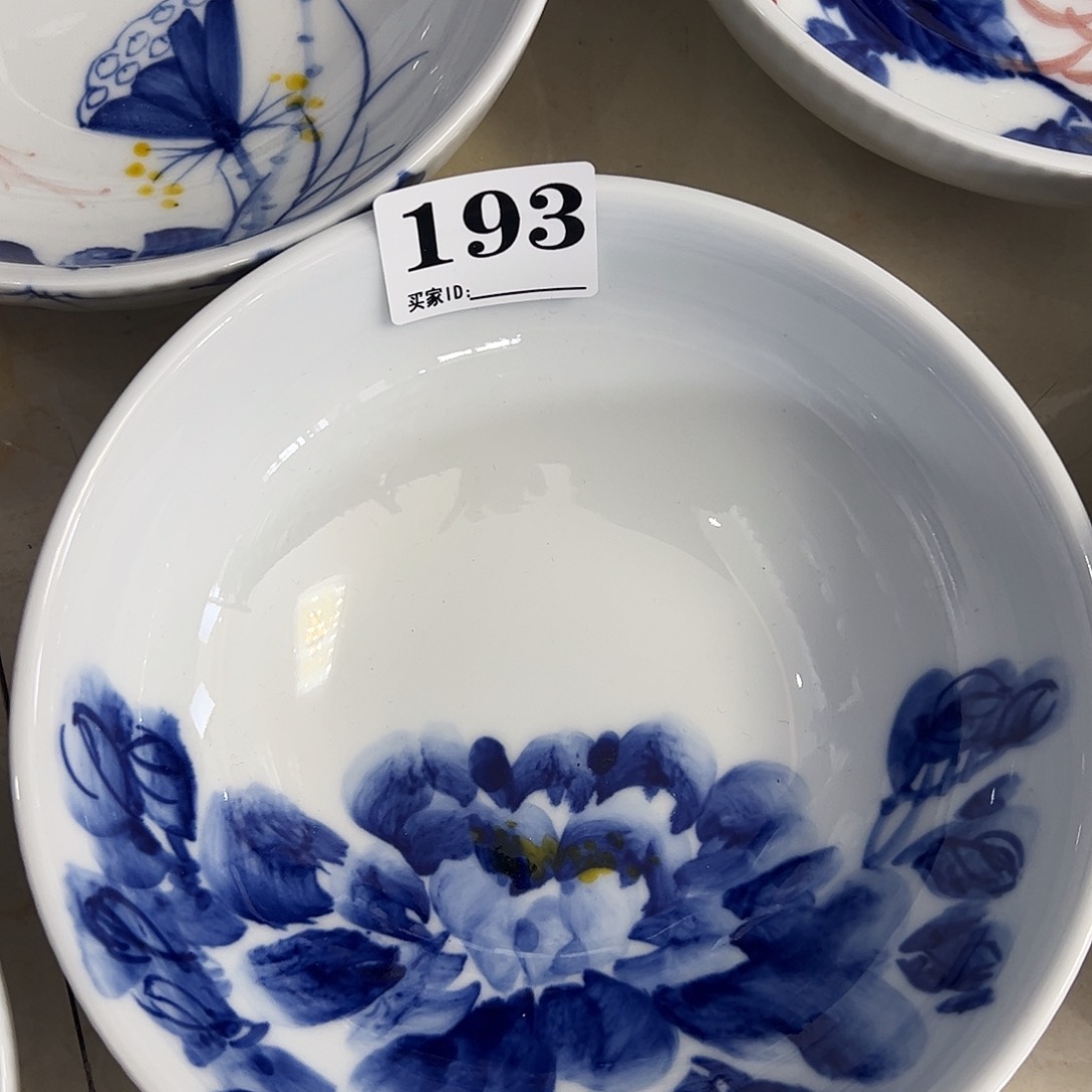 瓷片景德镇陶瓷手工手绘制作