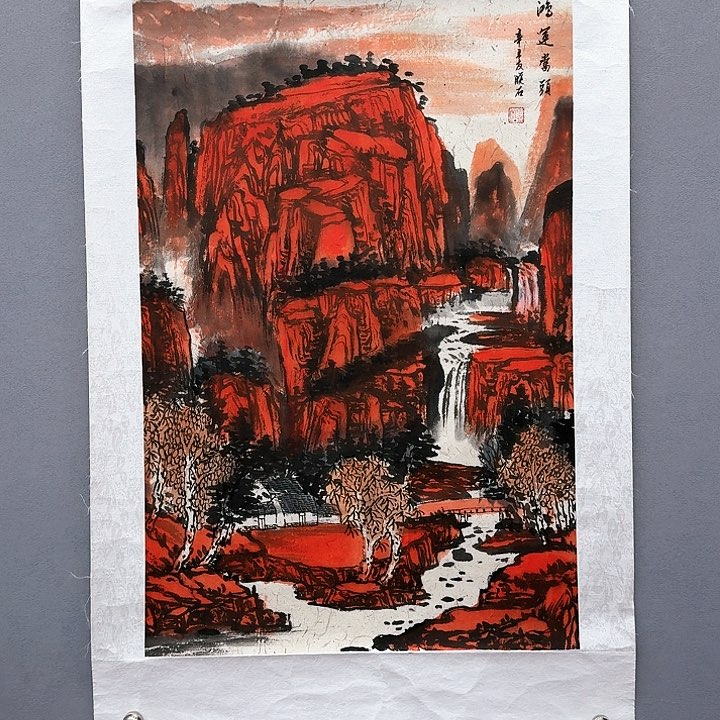 国画书法作品多次参加