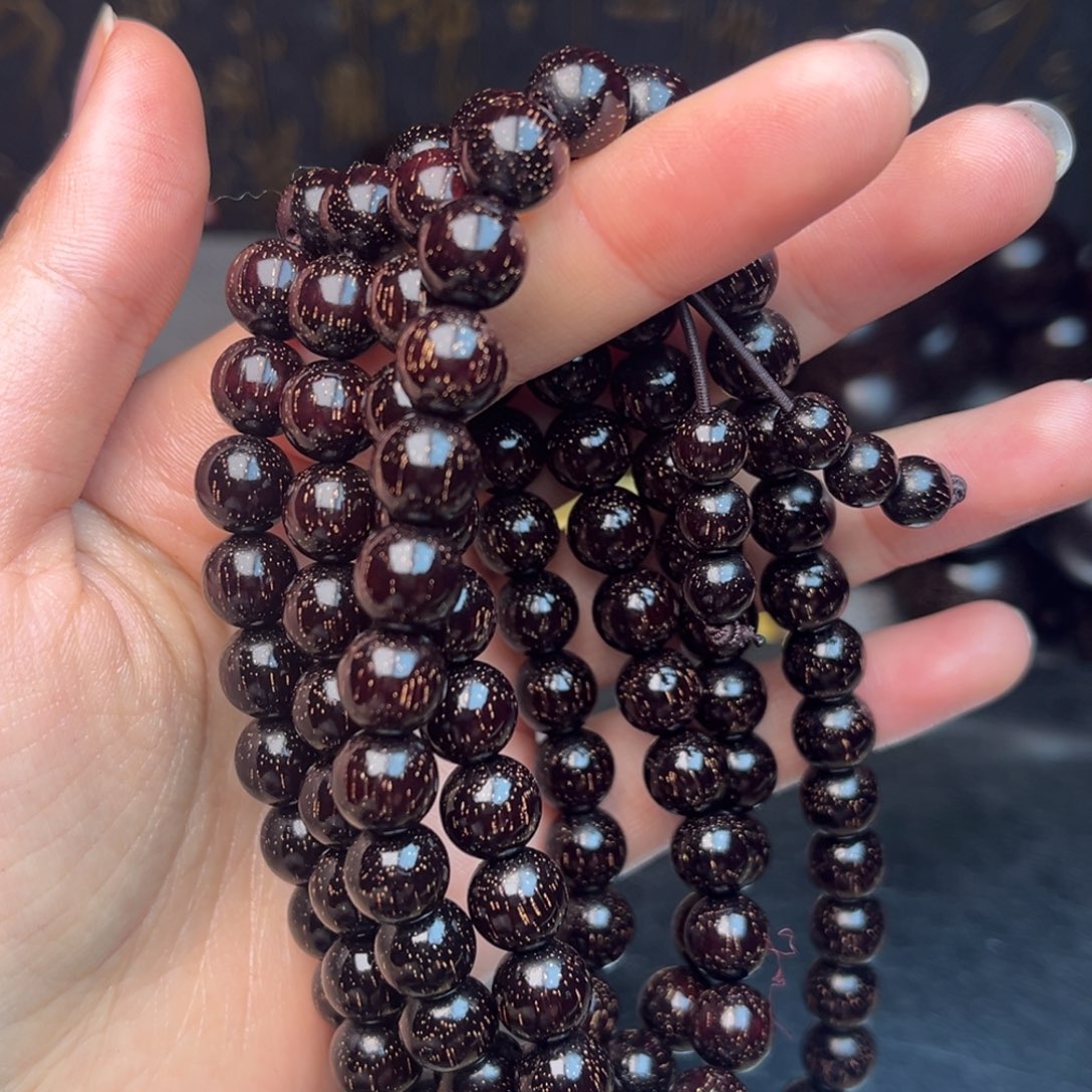 檀香紫檀（小叶紫檀）0.8✖️108 爆星