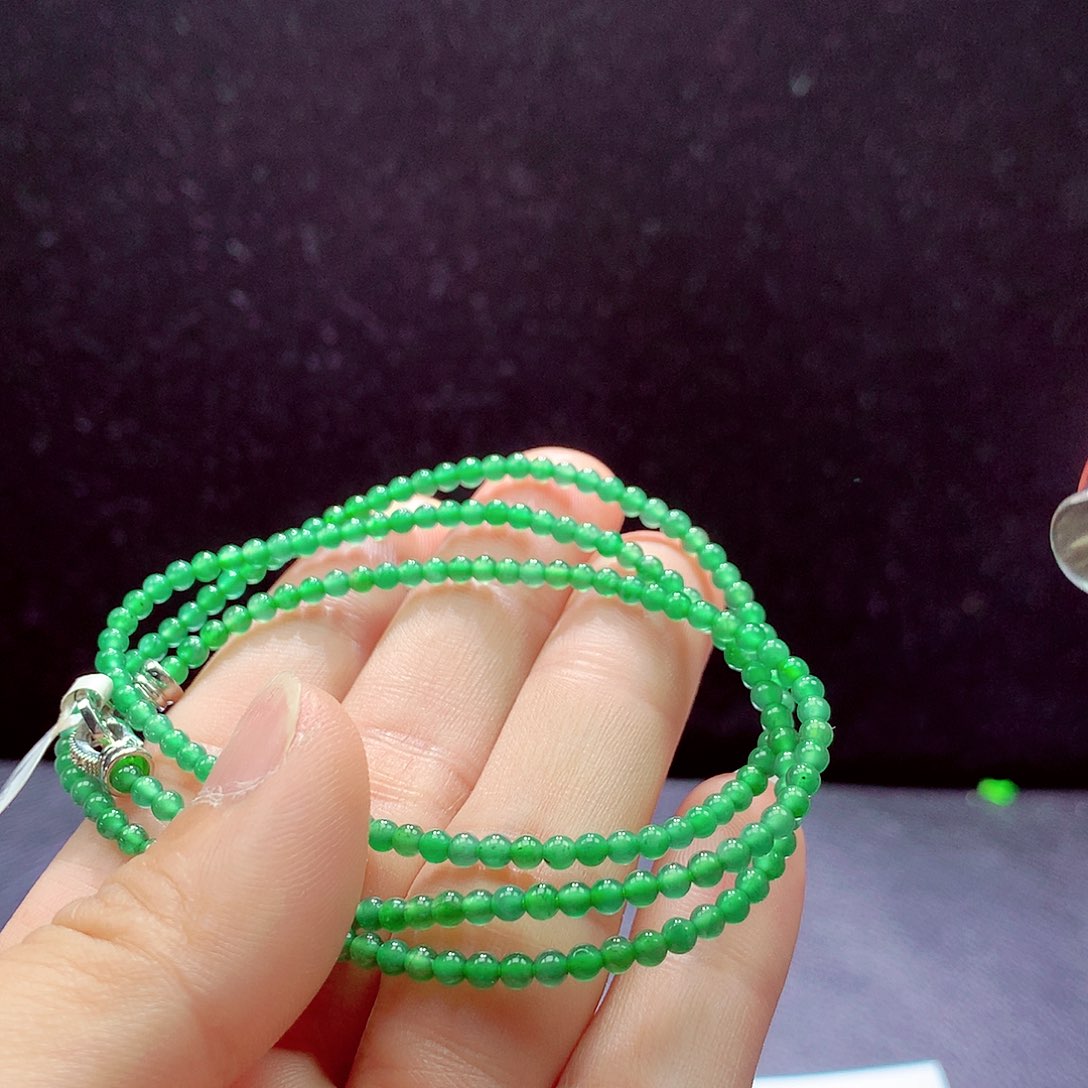 翡翠手链未镶嵌项链