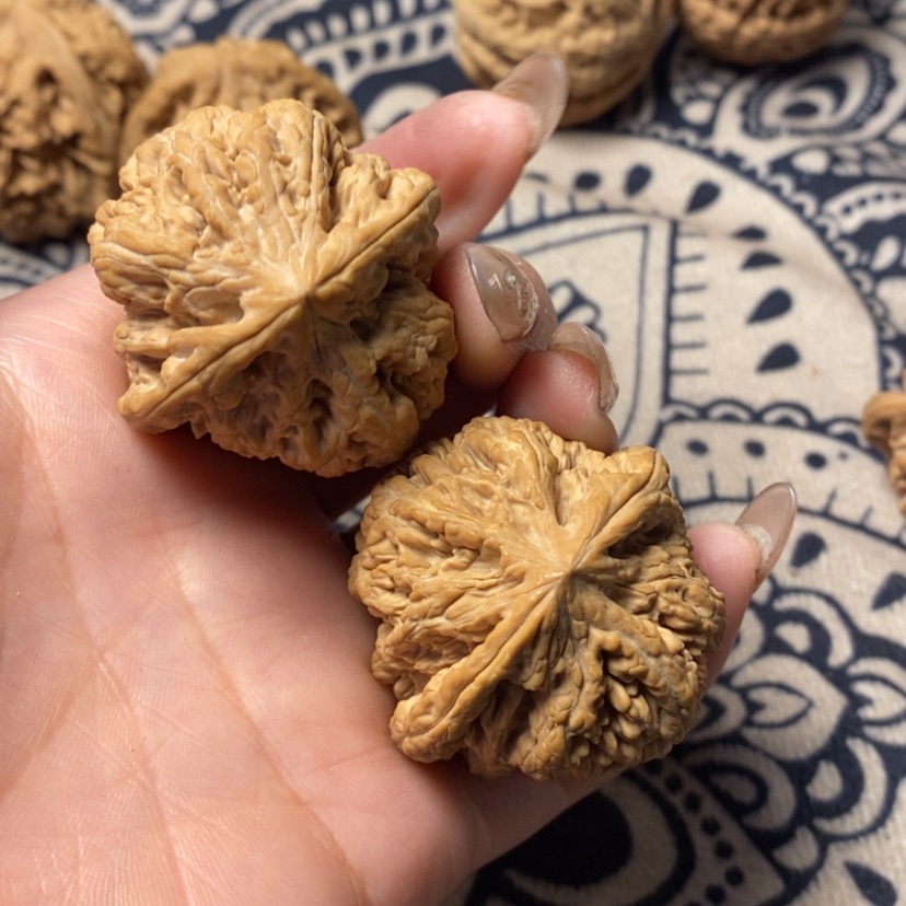 【闪购商品】文玩核桃吊坠现***得粗 筋 花