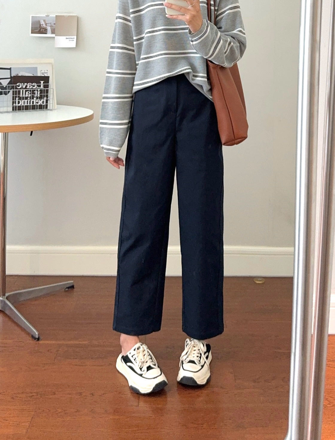 九分镰刀裤女2025秋季新品通勤百搭高腰显瘦宽松休闲哈伦裤B586