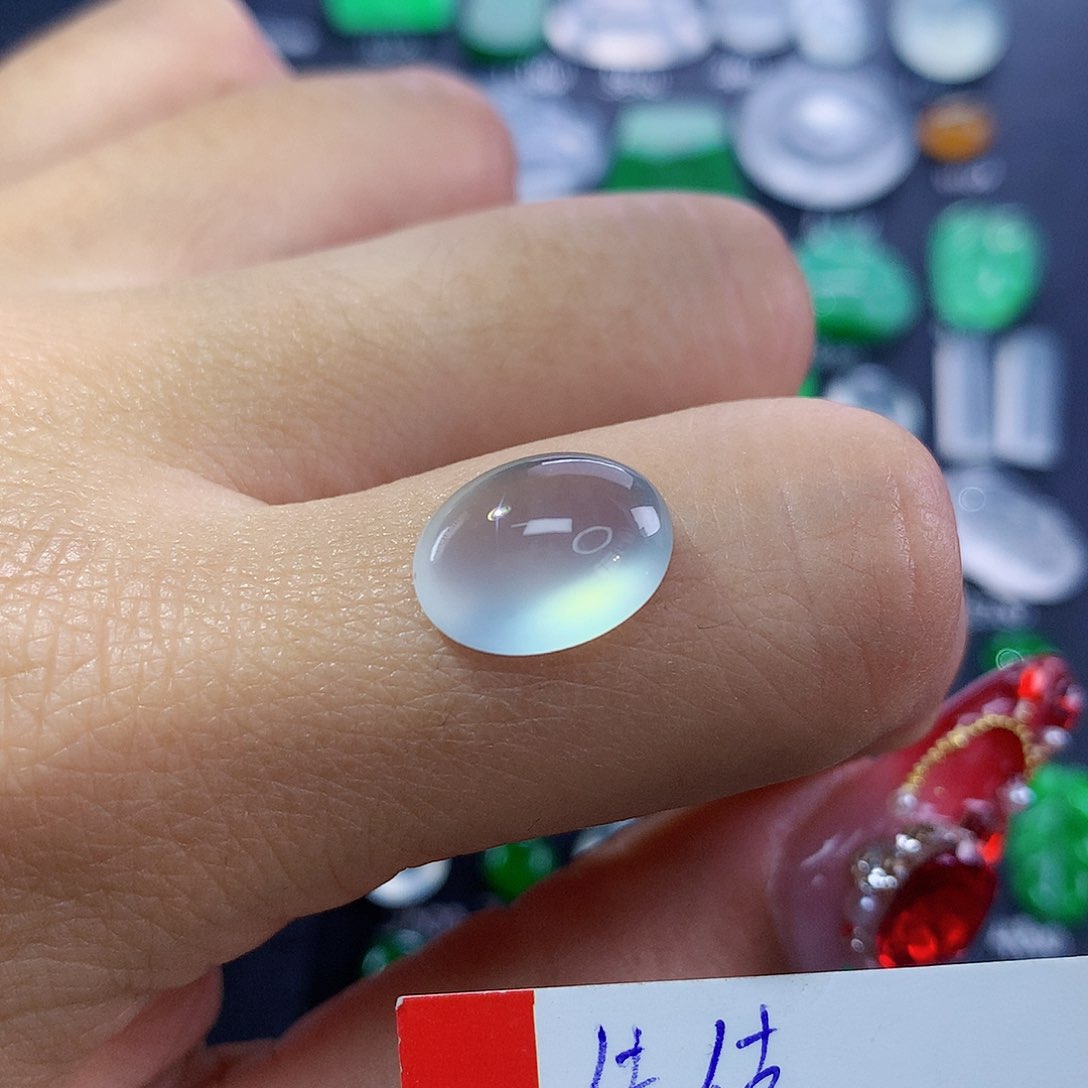 翡翠颈饰未镶嵌纯天然缅甸a货翡翠