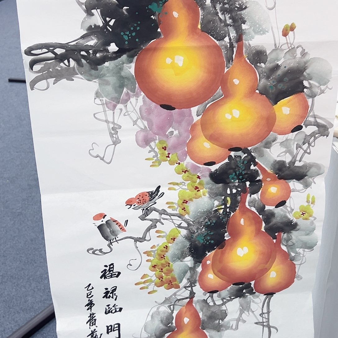 国画事事顺心如意万事如意万事