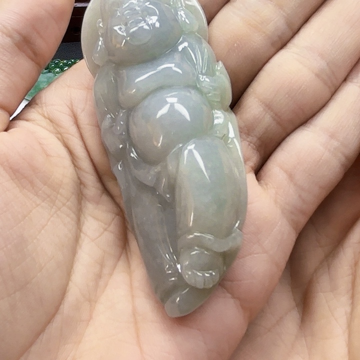 孤***）翡翠未镶嵌颈饰天然翡翠直播闪购