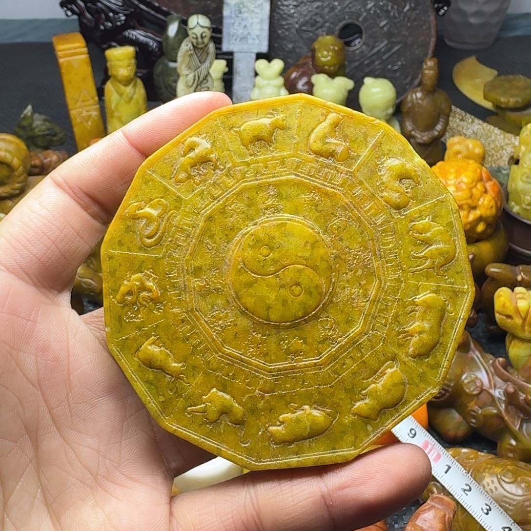 白玉菩提吊坠。。。