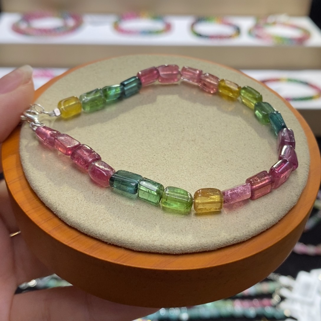 【闪购商品】碧玺手串未镶嵌两天看货期