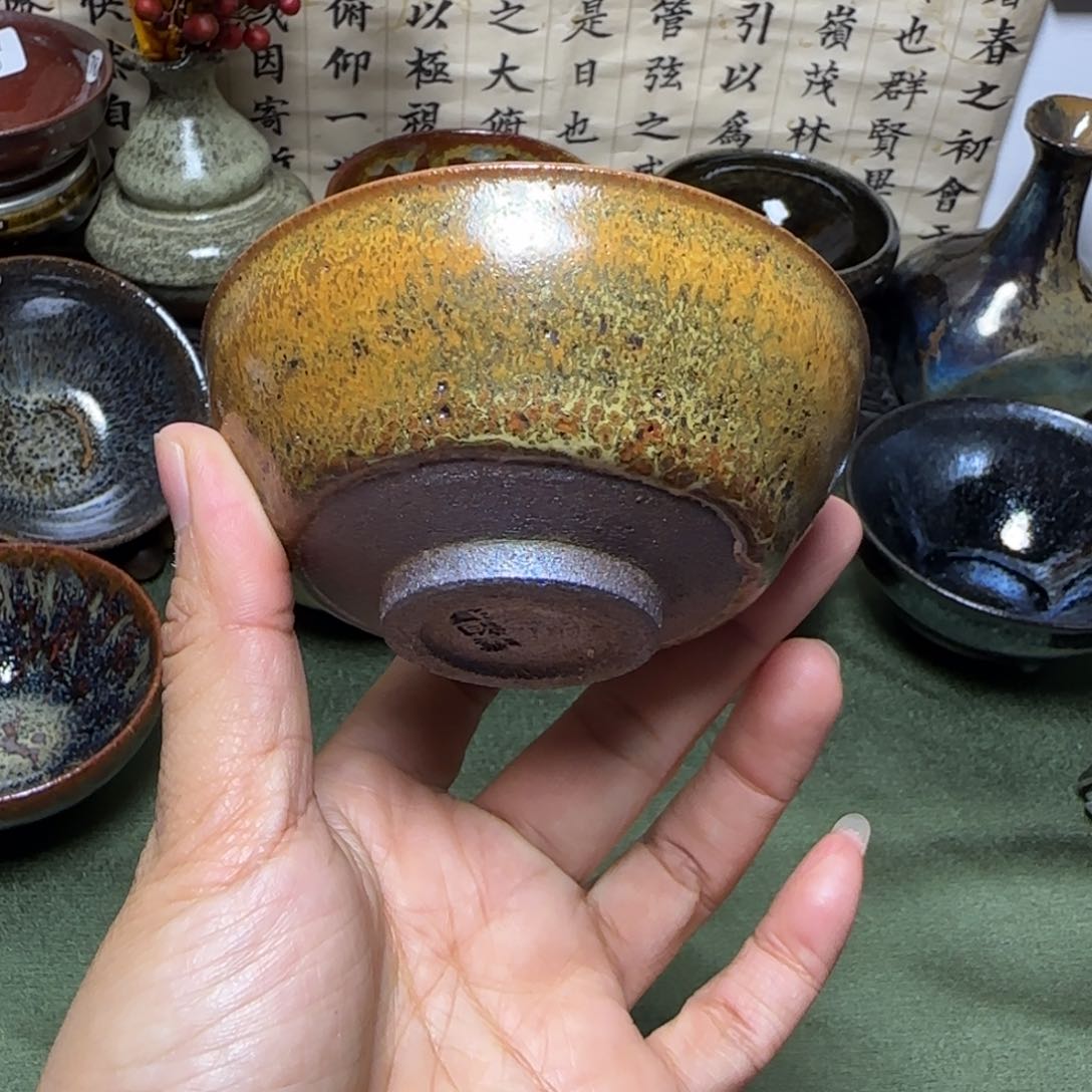 茶盏57璞韵潭龙窑柴烧