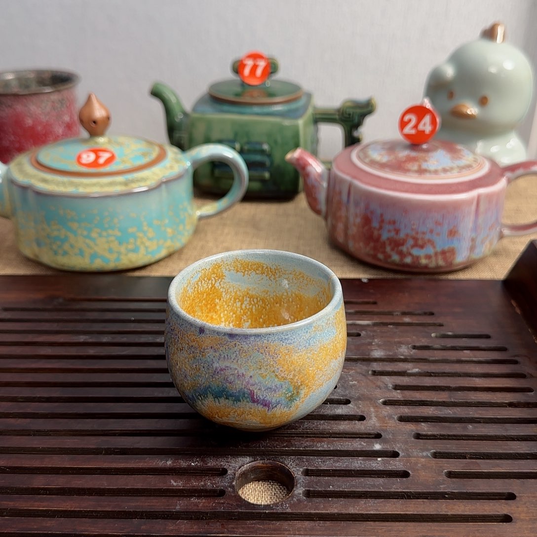 垕瓷甄选窑变主人杯