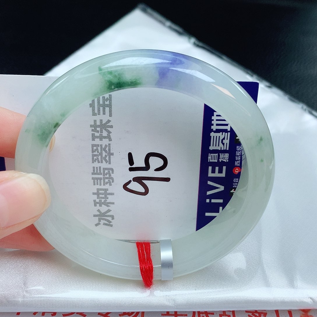 翡翠手镯未镶嵌缅甸天然A货翡翠手镯