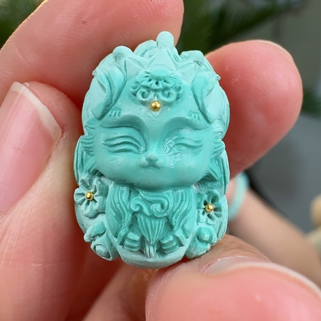 绿松石珠宝奇石未镶嵌
