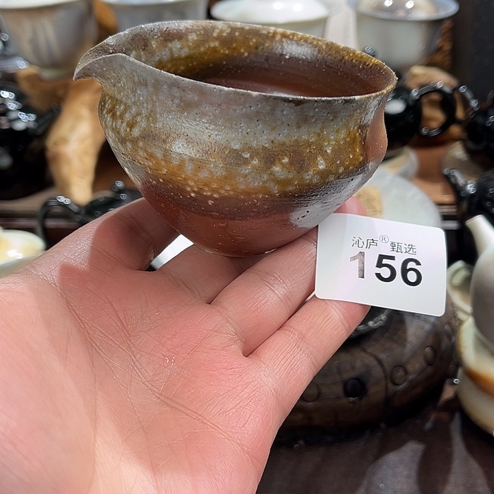 沁庐柴窑古法柴烧全手工茶具