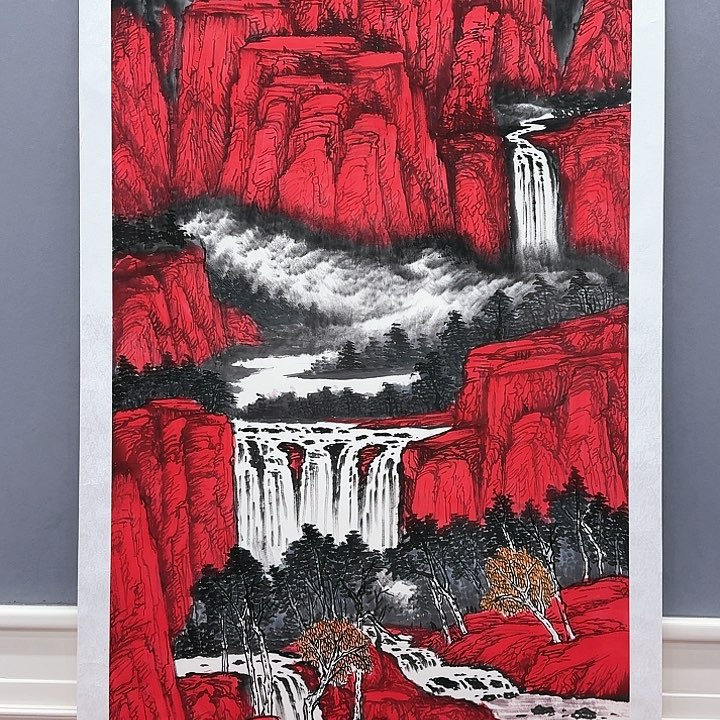 国画书法作品多次参加