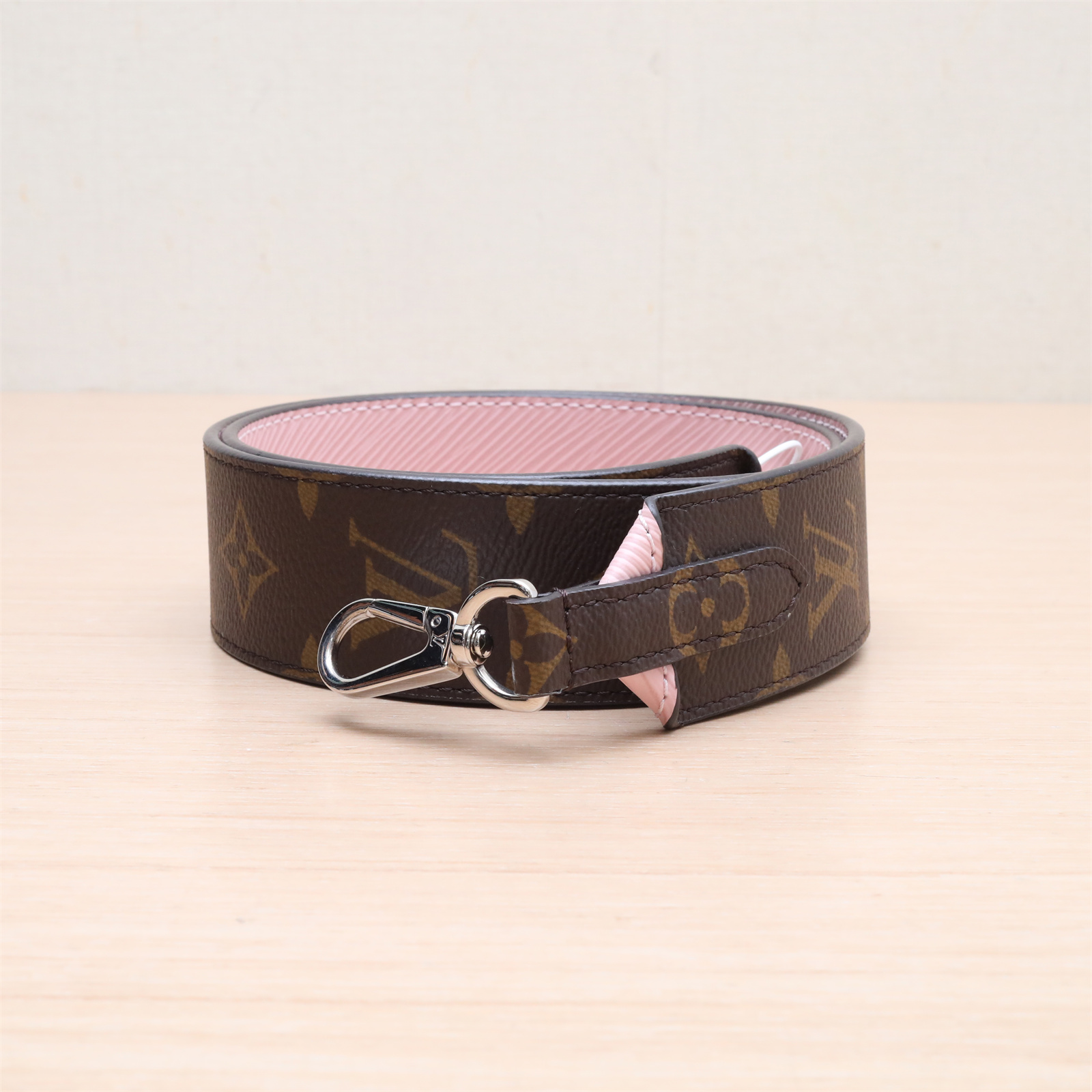 99新 LouisVuitton/路易威登 【小花念念】宽肩带 老花 PVC