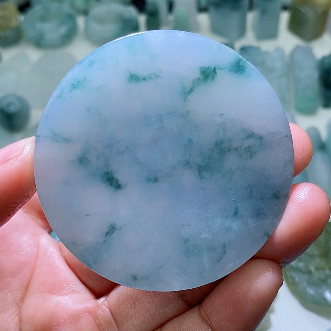 定制翡翠未镶嵌毛货