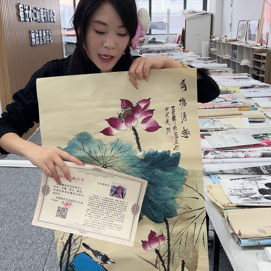 国画纯手绘字画作品欣赏