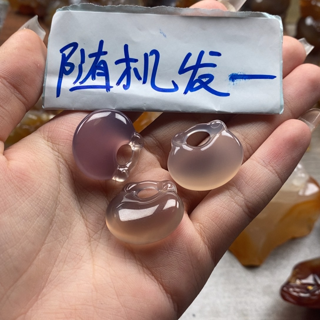 玛瑙/玉髓未镶嵌颈饰