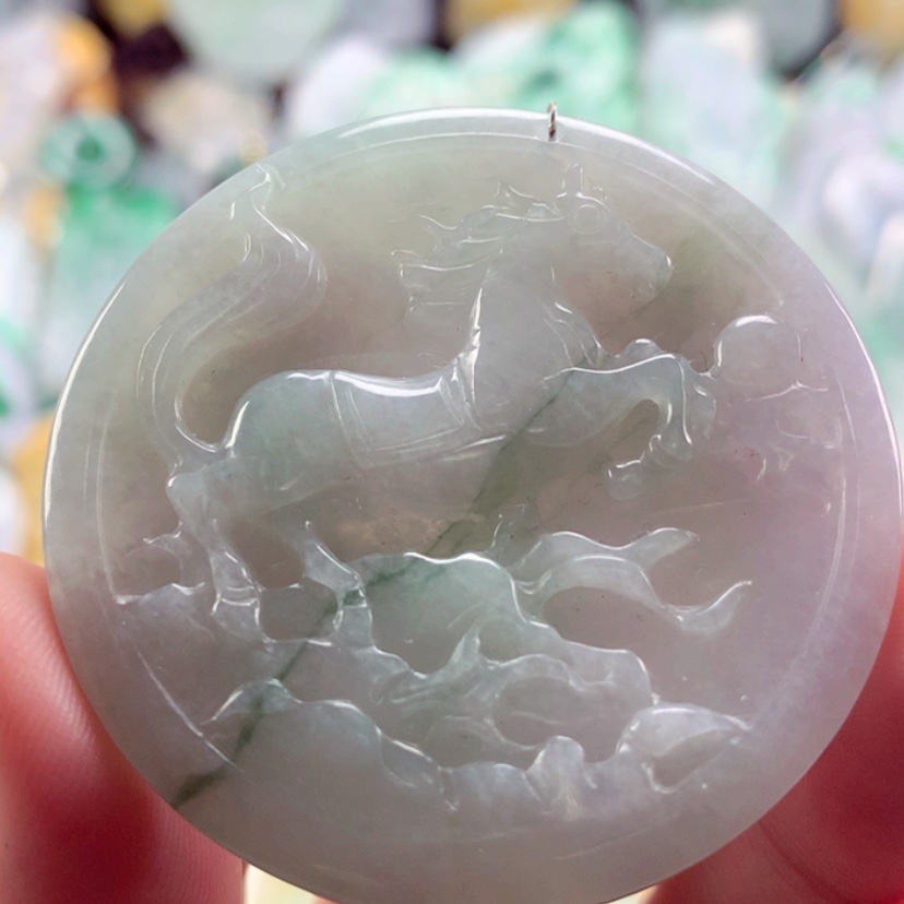 【闪购商品】翡翠吊坠(不含链)未镶嵌