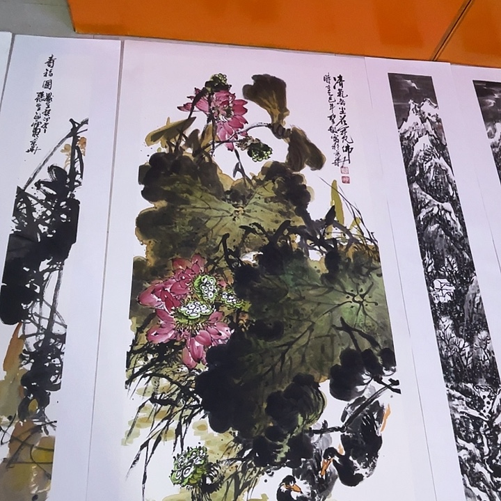 国画张圣敏先生纯手绘作品