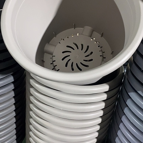 树脂四季9号微瑕灰白无托4个