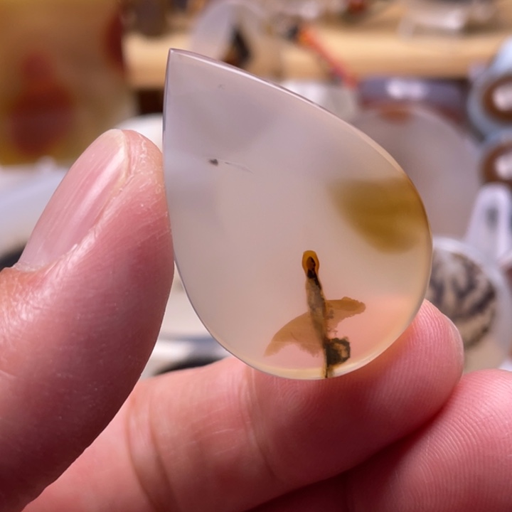 玛瑙/玉髓未镶嵌吊坠(不含链)