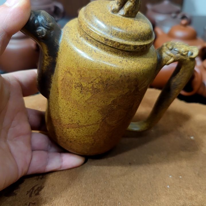 紫砂茶壶宜兴紫砂壶精工