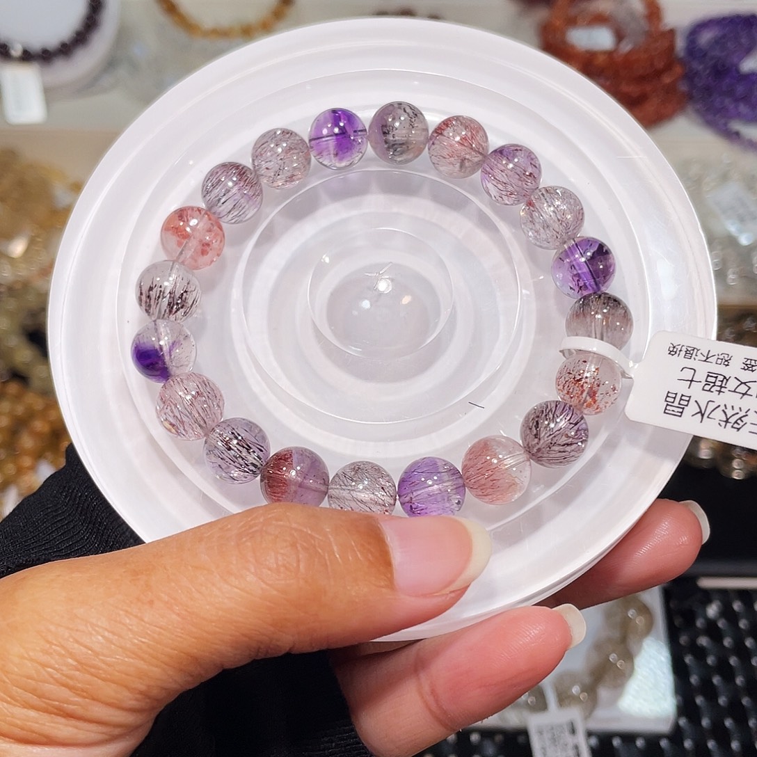 水晶手串未镶嵌已实名超七9m