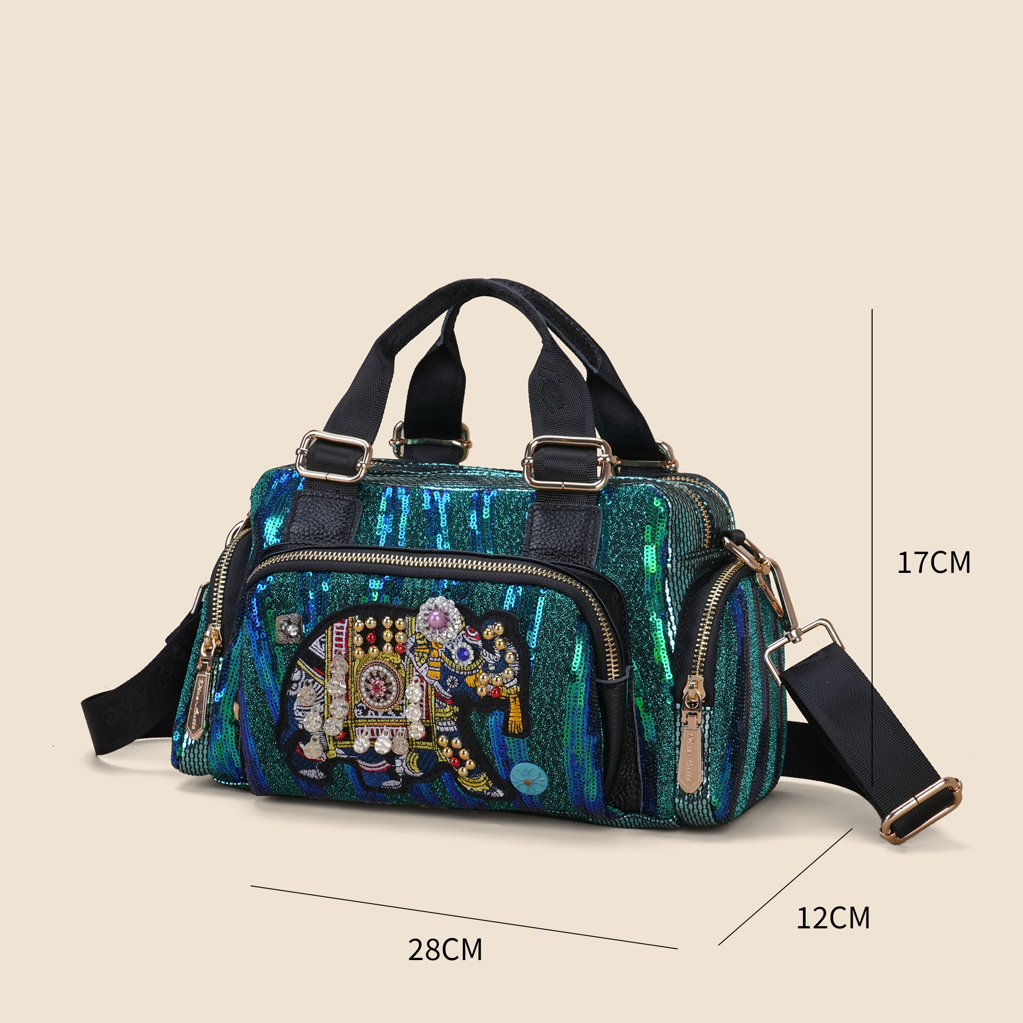 迪.艾蔻女士包包新款手提包大容量时尚潮流时尚百搭多功能