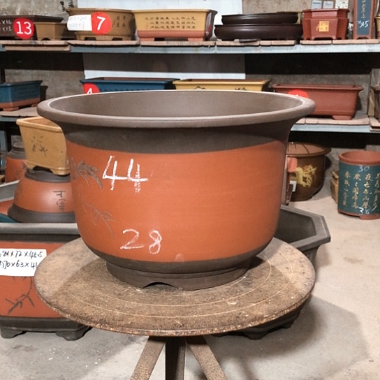 紫砂紫砂花盆包邮