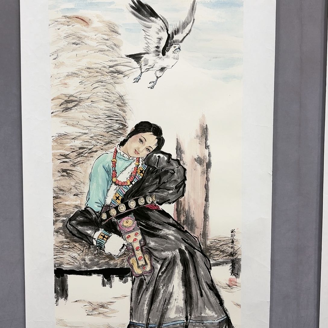 国画国画纯手绘作品请放心去藏