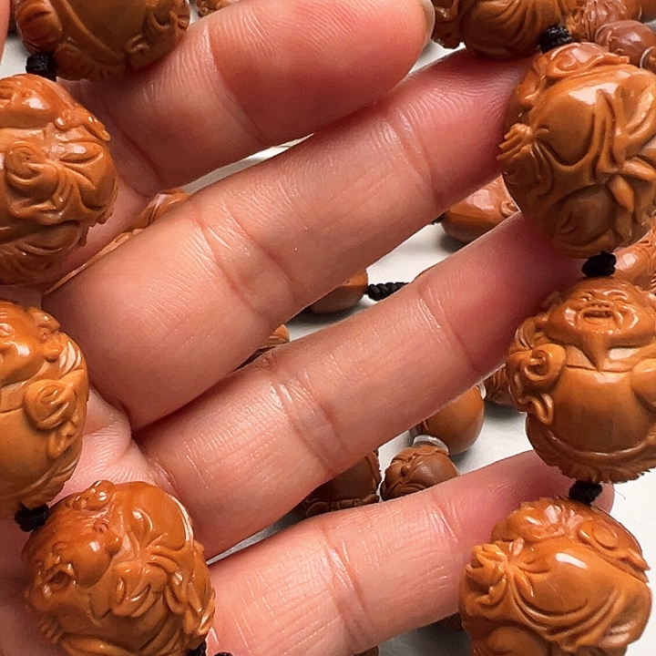 手串/手链橄榄核八方来财