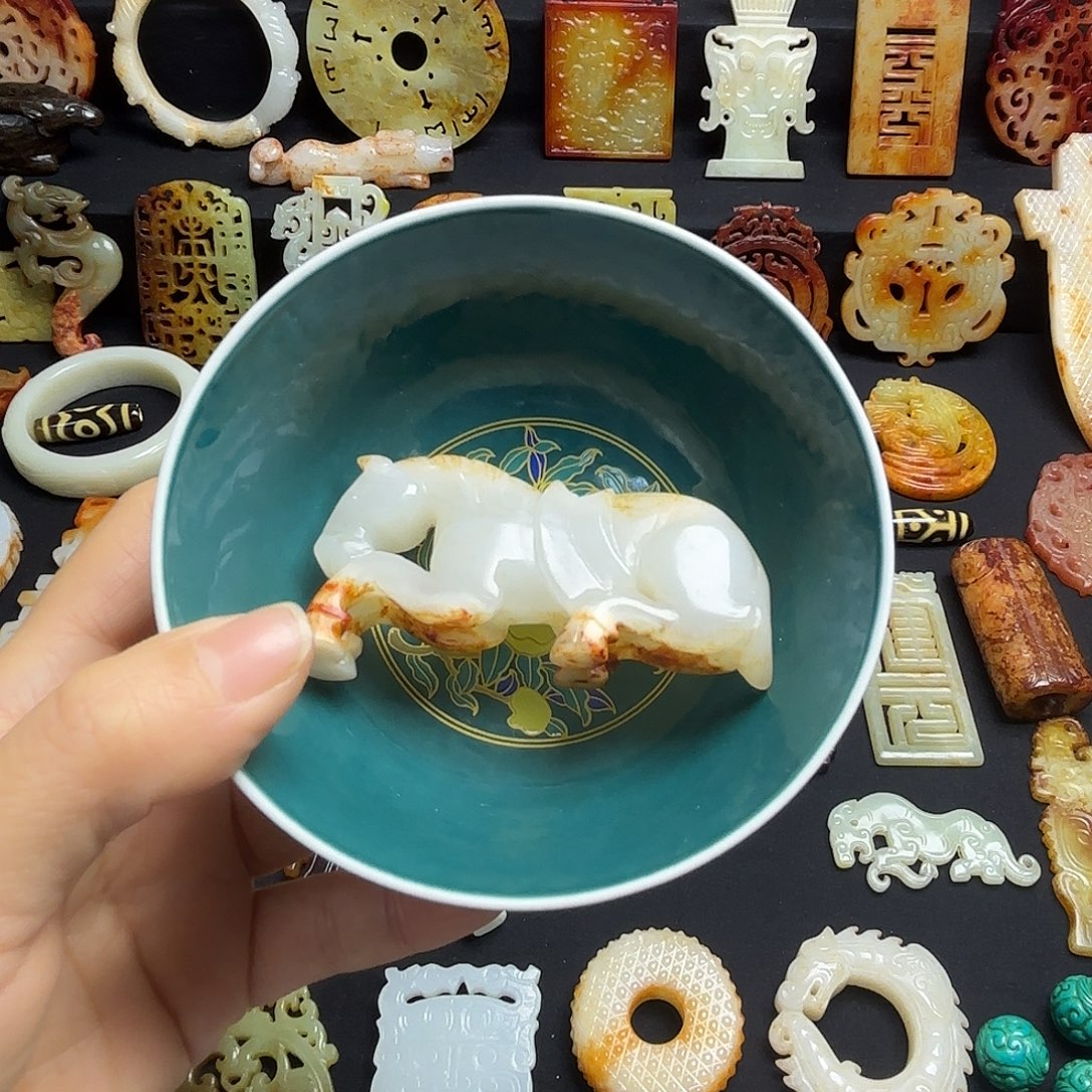 用***7瓷片精美摆件摆件