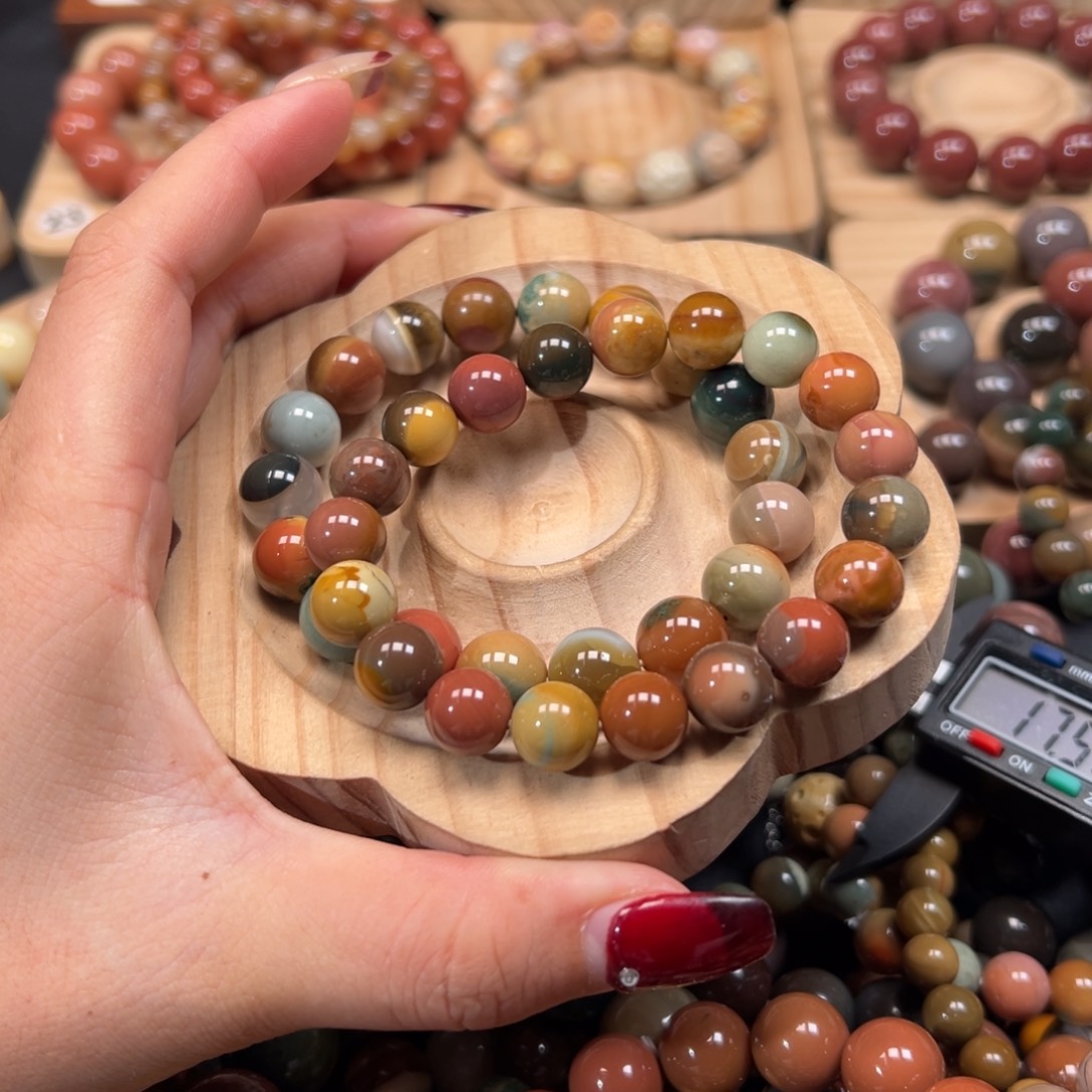 S***·石英质玉未镶嵌手链149