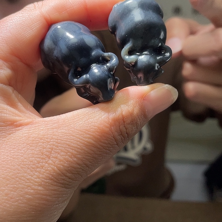 和田玉未镶嵌把件拍一发一