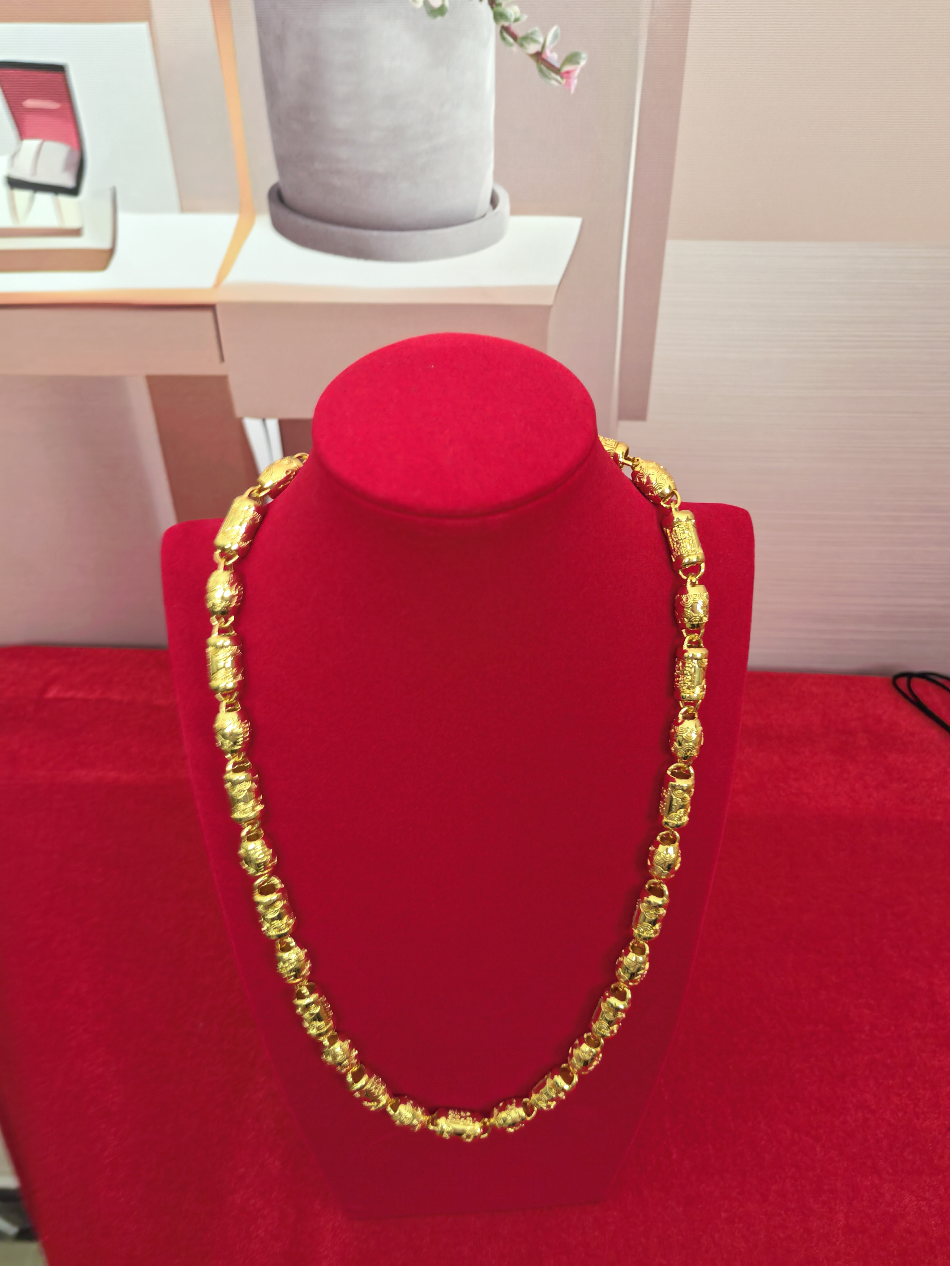 福桶珠复古男星星/日月/云朵/宇宙光面经典精美千金风