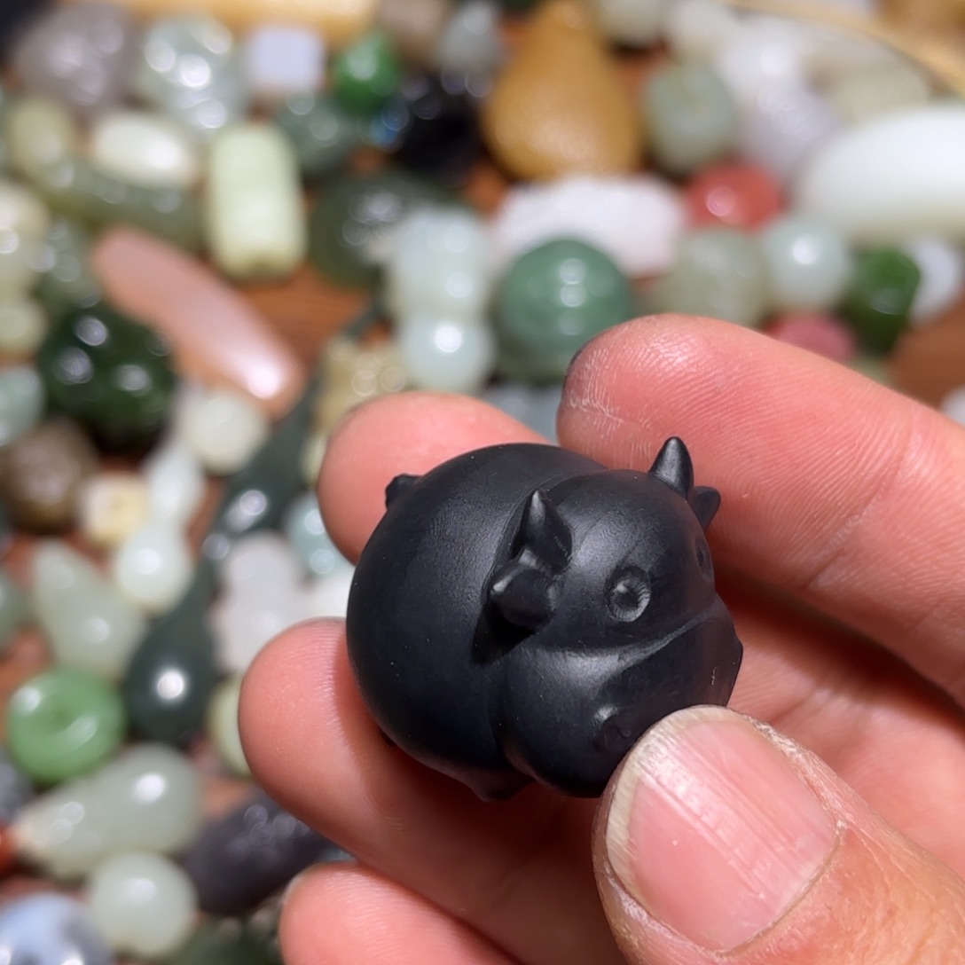 和田玉珠宝半成品未镶嵌