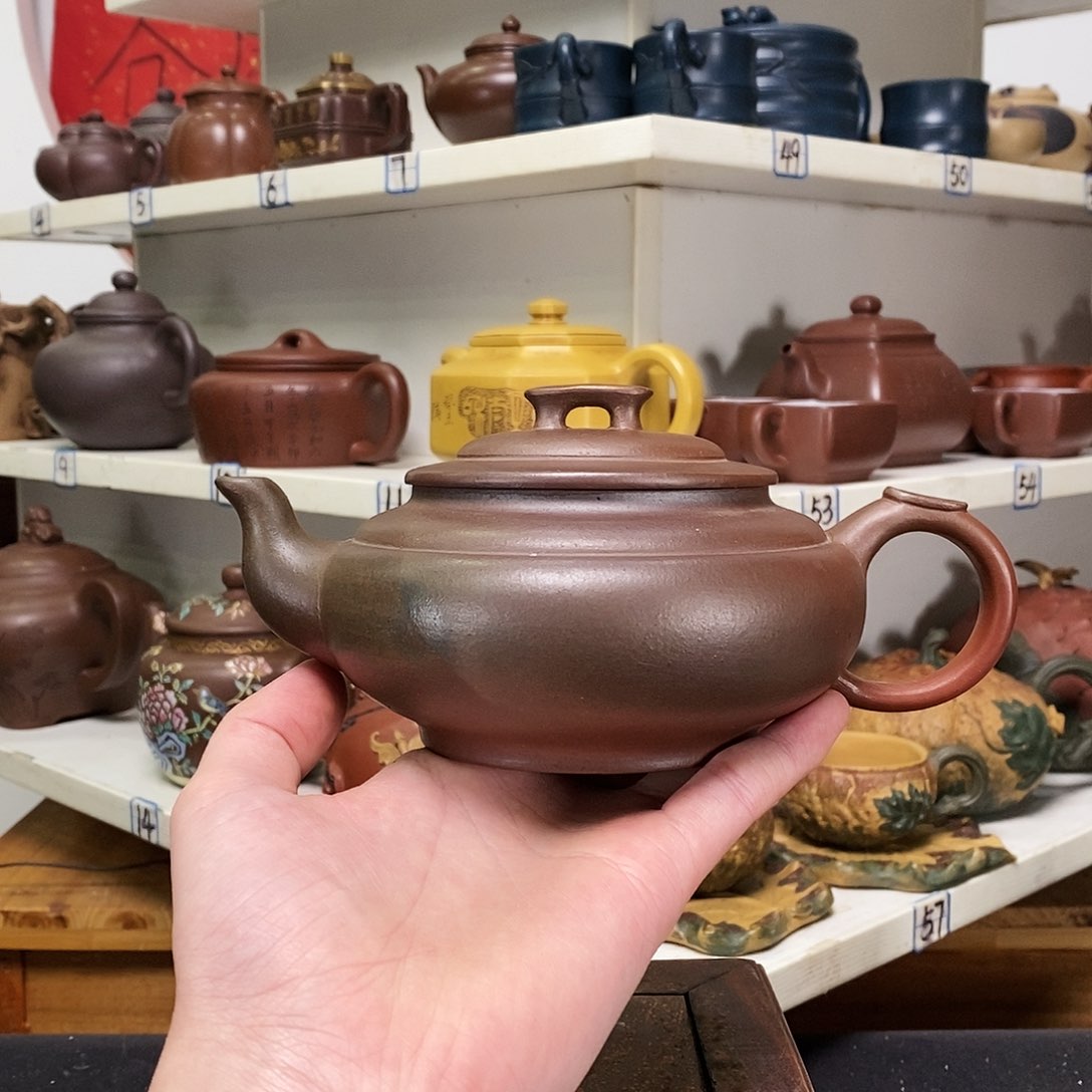 紫砂茶壶全手工制作