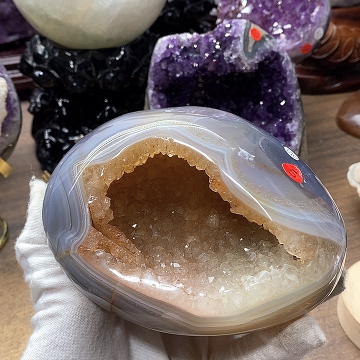 晶未镶嵌水晶D***?5钱袋子